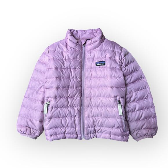 Patagonia Down Sweater Jacket, Toddler Size 3T, Purple - Picture 1 of 10